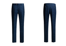 Load image into Gallery viewer, Dark Blue Green Classic Style Suit