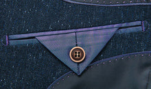Load image into Gallery viewer, Dark Blue Green Classic Style Suit