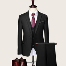 Load image into Gallery viewer, Black Single Button Suit