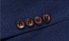 Load image into Gallery viewer, Navy Blue Two Buttons Blazer