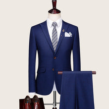 Load image into Gallery viewer, Blue Business Suit