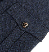 Load image into Gallery viewer, Blue Wool Blend Vintage Suit