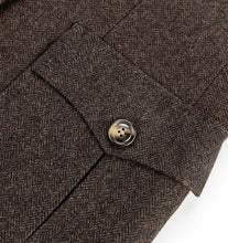 Load image into Gallery viewer, Brown Wool Blend Vintage Suit