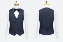 Load image into Gallery viewer, Grey Wool Blend Vintage Suit
