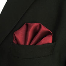 Load image into Gallery viewer, Classic Red Necktie &amp; Handkerchief