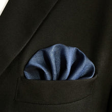 Load image into Gallery viewer, Navy Necktie &amp; Handkerchief